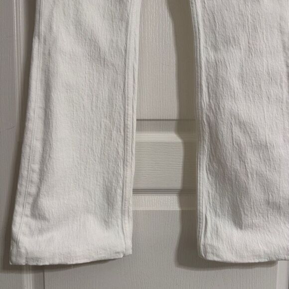 Rag & Bone Peyton Mid-rise Bootcut Jeans 25 Optic White - Picture 4 of 11